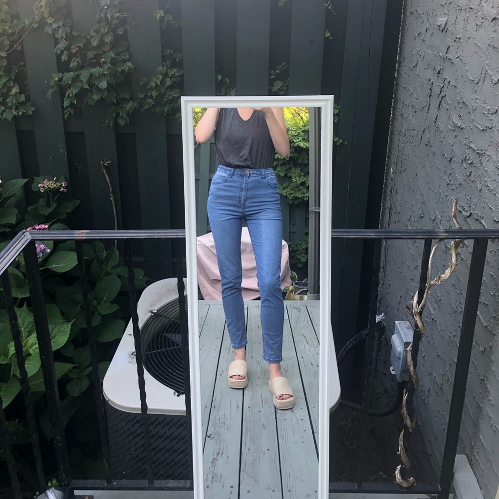 Forever 21 | High Waisted Blue Jeans